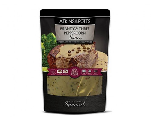 Brandy & Three Peppercorn Sauce  350G