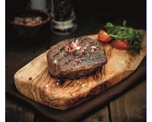 Partially Cooked Ostrich Fillet Steaks